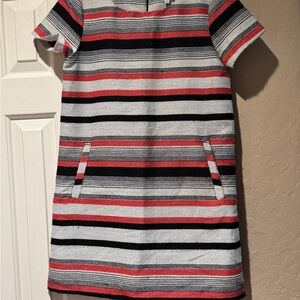 cupcakes & cashmere Striped Mini Dress - Pink, Black, White